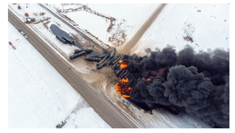 Crude Derailment in Saskatchewan