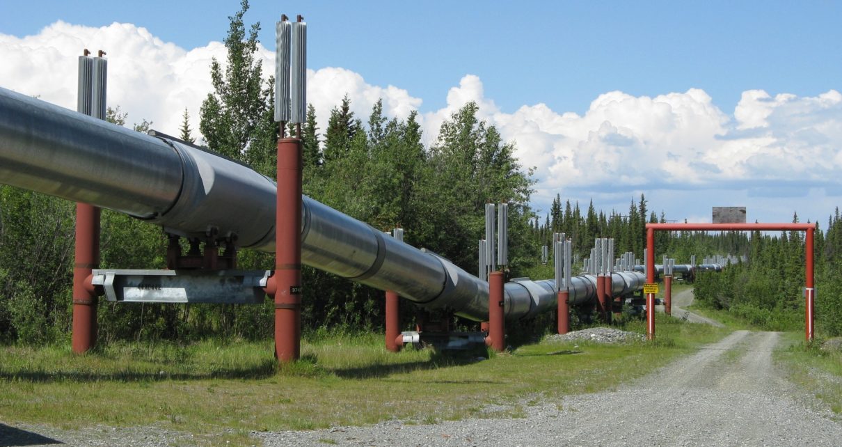 Alaska crude pipeline